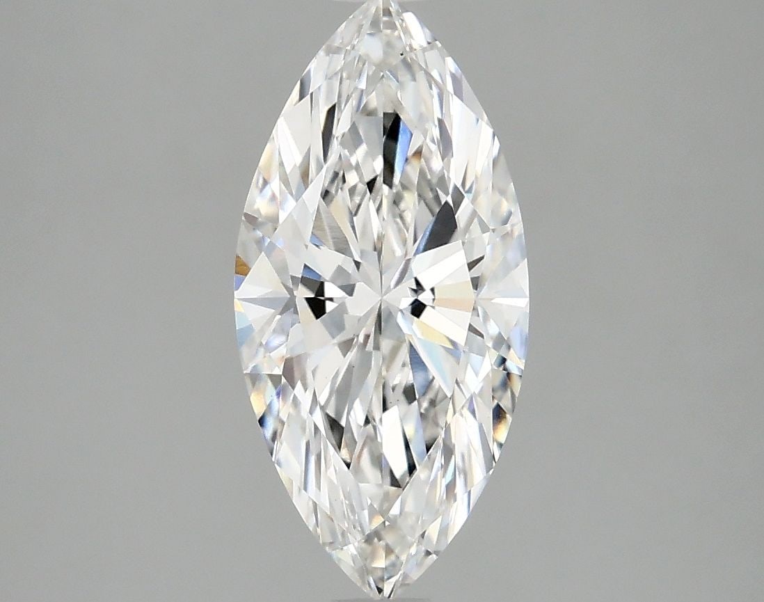 Loose Diamond - MARQUISE 1.89ct F VS1: Loose Diamond - MARQUISE 1.89ct F VS1 Source: This is a real non-mined Diamond that has been grown in a lab Shape: MARQUISE Carats: 1.89 Color: F Clarity: VS1 Certification: IGI The Diamond Depot