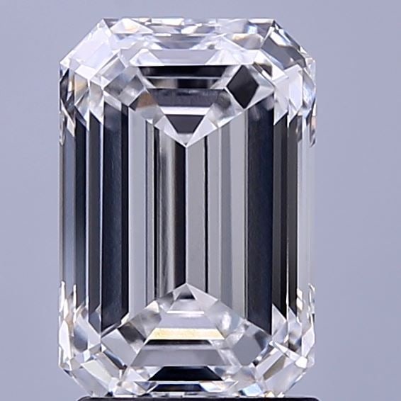 Loose Diamond - EMERALD 2.44ct D VVS2: Loose Diamond - EMERALD 2.44ct D VVS2 Source: This is a real non-mined Diamond that has been grown in a lab Shape: EMERALD Carats: 2.44 Color: D Clarity: VVS2 Certification: IGI Video: Video Link The