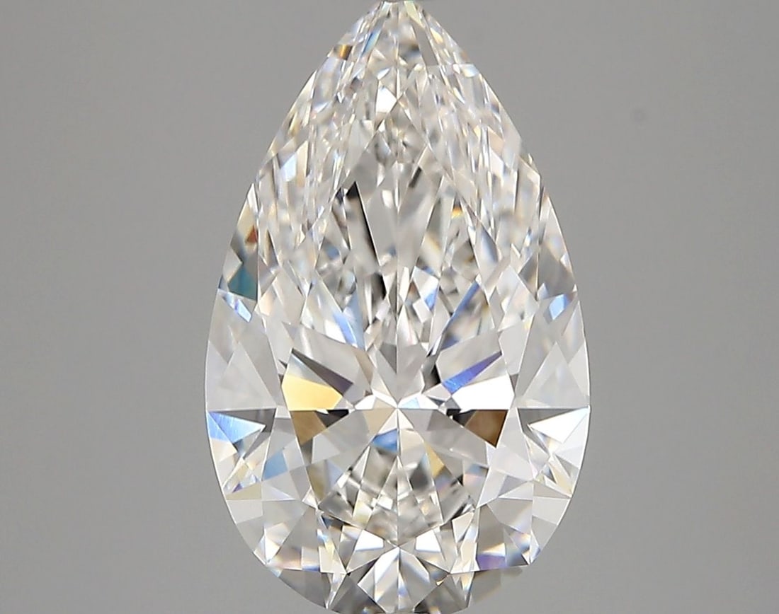 Loose Diamond - PEAR 4.01ct F VVS1: Loose Diamond - PEAR 4.01ct F VVS1 Source: This is a real non-mined Diamond that has been grown in a lab Shape: PEAR Carats: 4.01 Color: F Clarity: VVS1 Certification: IGI Video: