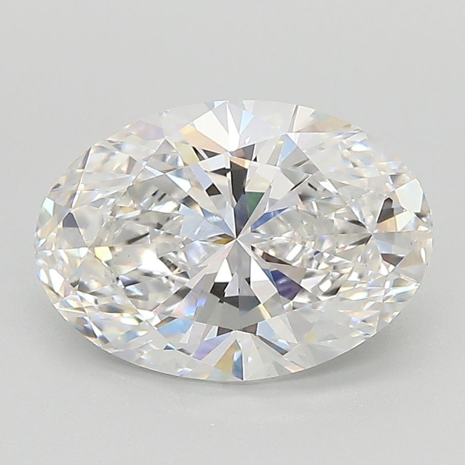 Loose Diamond - OVAL 2.59ct E VVS2: Loose Diamond - OVAL 2.59ct E VVS2 Source: This is a real non-mined Diamond that has been grown in a lab Shape: OVAL Carats: 2.59 Color: E Clarity: VVS2 Certification: IGI The Diamond Depot