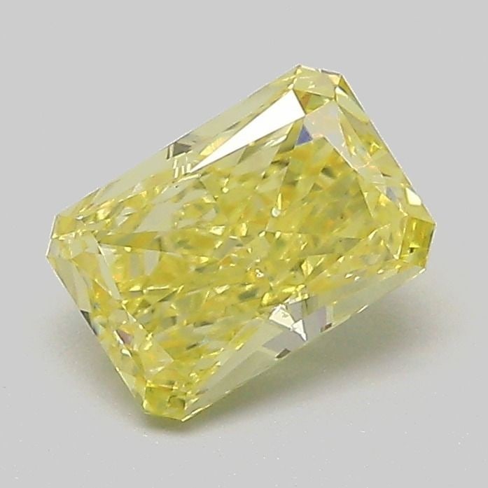 Loose Diamond - RADIANT 1.07ct Fancy Intense Yellow VS2: Loose Diamond - RADIANT 1.07ct Fancy Intense Yellow VS2 Source: This is a real non-mined Diamond that has been grown in a lab Shape: RADIANT Carats: 1.07 Color: Fancy Intense Yellow Certification: IGI