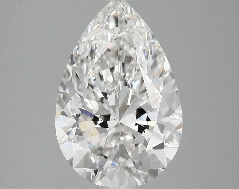 Loose Diamond - PEAR 2.58ct F VS1: Loose Diamond - PEAR 2.58ct F VS1 Source: This is a real non-mined Diamond that has been grown in a lab Shape: PEAR Carats: 2.58 Color: F Clarity: VS1 Certification: IGI Video: