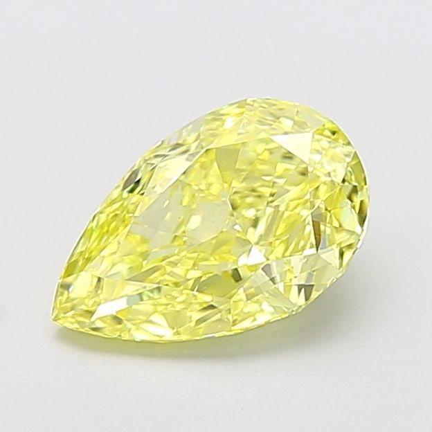 Loose Diamond - PEAR 2.09ct Fancy Yellow VS1: Loose Diamond - PEAR 2.09ct Fancy Yellow VS1 Source: This is a real non-mined Diamond that has been grown in a lab Shape: PEAR Carats: 2.09 Color: Fancy Yellow Certification: IGI Video: