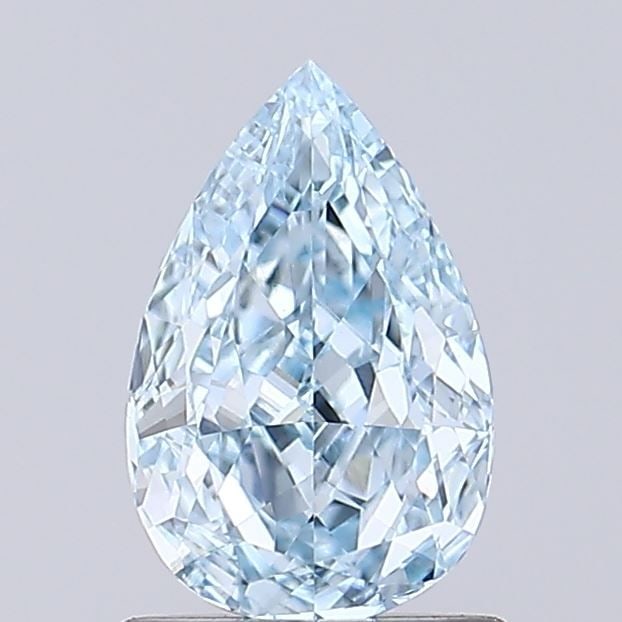 Loose Diamond - PEAR 1.02ct Fancy Intense Blue VS1: Loose Diamond - PEAR 1.02ct Fancy Intense Blue VS1 Source: This is a real non-mined Diamond that has been grown in a lab Shape: PEAR Carats: 1.02 Color: Fancy Intense Blue Certification: IGI Video: