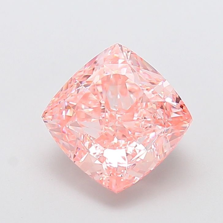 Loose Diamond - CUSHION MODIFIED 4.08ct Fancy Vivid Pink VS1: Loose Diamond - CUSHION MODIFIED 4.08ct Fancy Vivid Pink VS1 Source: This is a real non-mined Diamond that has been grown in a lab Shape: CUSHION MODIFIED Carats: 4.08 Color: Fancy Vivid Pink