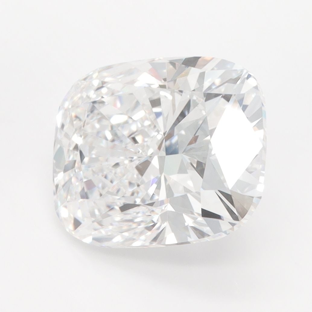 Loose Diamond - CUSHION BRILLIANT 4.29ct D FL: Loose Diamond - CUSHION BRILLIANT 4.29ct D FL Source: This is a real non-mined Diamond that has been grown in a lab Shape: CUSHION BRILLIANT Carats: 4.29 Color: D Clarity: FL Certification: GIA The Di