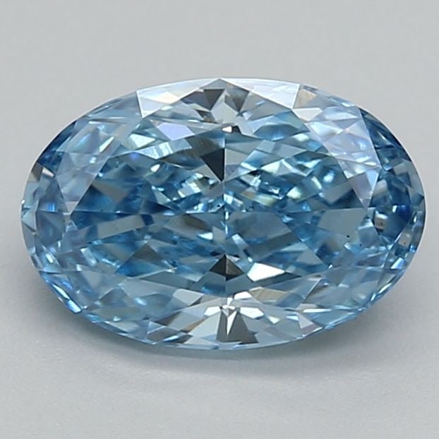 Loose Diamond - OVAL 0.98ct Fancy Vivid Blue VS1: Loose Diamond - OVAL 0.98ct Fancy Vivid Blue VS1 Source: This is a real non-mined Diamond that has been grown in a lab Shape: OVAL Carats: 0.98 Color: Fancy Vivid Blue Certification: NONE Video: