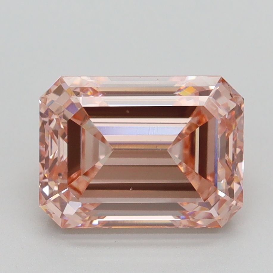 Loose Diamond - EMERALD 3.0ct Fancy Intense Pink VS2: Loose Diamond - EMERALD 3.0ct Fancy Intense Pink VS2 Source: This is a real non-mined Diamond that has been grown in a lab Shape: EMERALD Carats: 3.0 Color: Fancy Intense Pink Certification: IGI Video