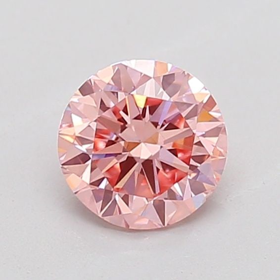 Loose Diamond - ROUND 0.75ct Fancy Vivid Pink VS2: Loose Diamond - ROUND 0.75ct Fancy Vivid Pink VS2 Source: This is a real non-mined Diamond that has been grown in a lab Shape: ROUND Carats: 0.75 Color: Fancy Vivid Pink Certification: NONE The Diamon