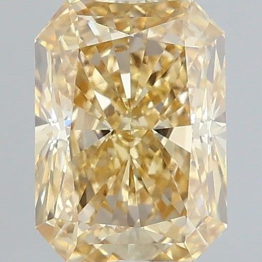 Loose Diamond - RADIANT 0.98ct Fancy Yellow VVS2: Loose Diamond - RADIANT 0.98ct Fancy Yellow VVS2 Source: This is a real non-mined Diamond that has been grown in a lab Shape: RADIANT Carats: 0.98 Color: Fancy Yellow Certification: IGI Video: