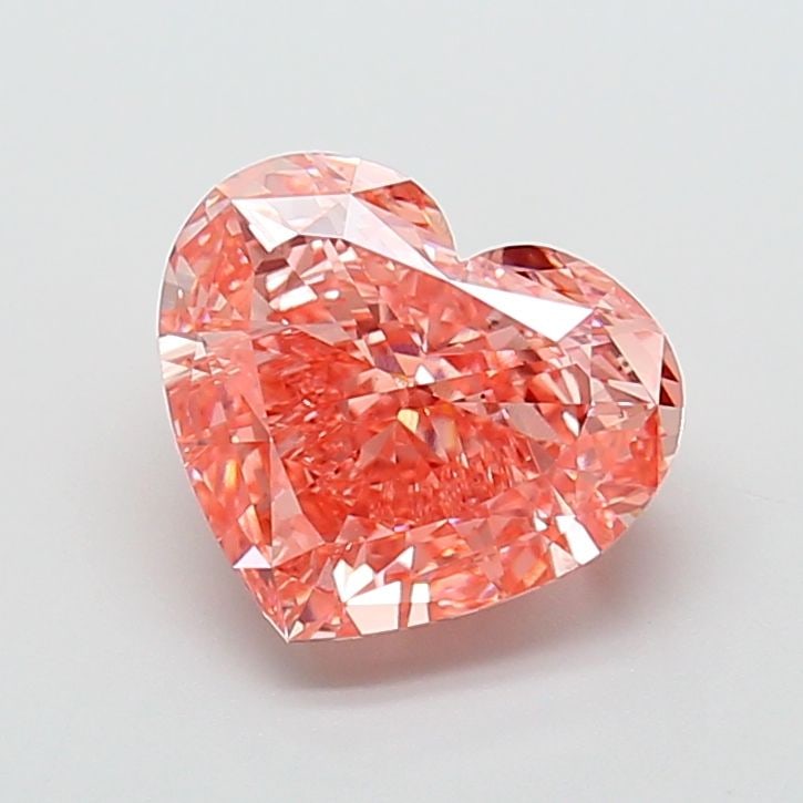 Loose Diamond - HEART 5.01ct Fancy Vivid Pink VS1: Loose Diamond - HEART 5.01ct Fancy Vivid Pink VS1 Source: This is a real non-mined Diamond that has been grown in a lab Shape: HEART Carats: 5.01 Color: Fancy Vivid Pink Certification: IGI The Diamond