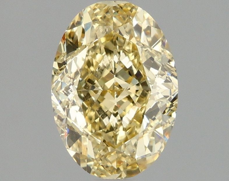 Loose Diamond - OVAL 2.04ct Fancy Intense Yellow VS2: Loose Diamond - OVAL 2.04ct Fancy Intense Yellow VS2 Source: This is a real non-mined Diamond that has been grown in a lab Shape: OVAL Carats: 2.04 Color: Fancy Intense Yellow Certification: IGI Video