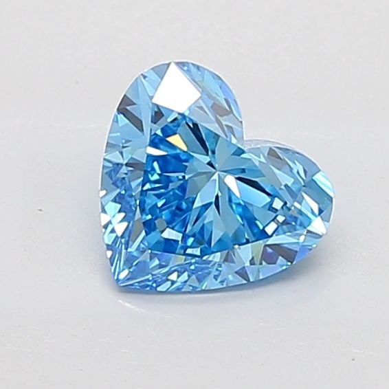 Loose Diamond - HEART 1.51ct Fancy Vivid Blue VVS2: Loose Diamond - HEART 1.51ct Fancy Vivid Blue VVS2 Source: This is a real non-mined Diamond that has been grown in a lab Shape: HEART Carats: 1.51 Color: Fancy Vivid Blue Certification: IGI Video: