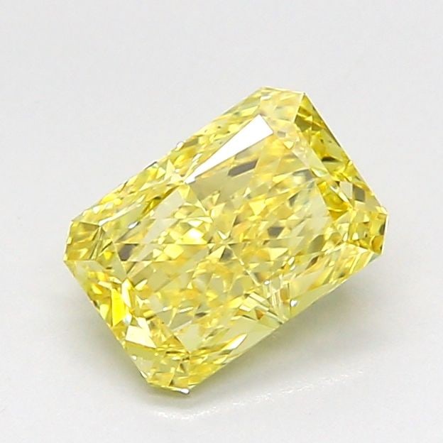 Loose Diamond - RADIANT 1.07ct Fancy Intense Yellow VS1: Loose Diamond - RADIANT 1.07ct Fancy Intense Yellow VS1 Source: This is a real non-mined Diamond that has been grown in a lab Shape: RADIANT Carats: 1.07 Color: Fancy Intense Yellow Certification: IGI