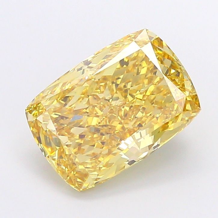 Loose Diamond - CUSHION MODIFIED 8.05ct Fancy Vivid Yellow VS1: Loose Diamond - CUSHION MODIFIED 8.05ct Fancy Vivid Yellow VS1 Source: This is a real non-mined Diamond that has been grown in a lab Shape: CUSHION MODIFIED Carats: 8.05 Color: Fancy Vivid Yellow Cert