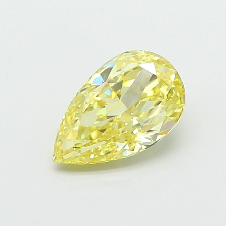 Loose Diamond - PEAR 1.03ct Fancy Intense Yellow VS2: Loose Diamond - PEAR 1.03ct Fancy Intense Yellow VS2 Source: This is a real non-mined Diamond that has been grown in a lab Shape: PEAR Carats: 1.03 Color: Fancy Intense Yellow Certification: IGI Video