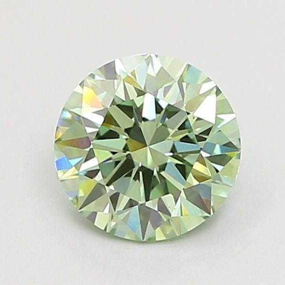 Loose Diamond - ROUND 1.02ct Fancy Vivid Green VS1: Loose Diamond - ROUND 1.02ct Fancy Vivid Green VS1 Source: This is a real non-mined Diamond that has been grown in a lab Shape: ROUND Carats: 1.02 Color: Fancy Vivid Green Certification: IGI Video:
