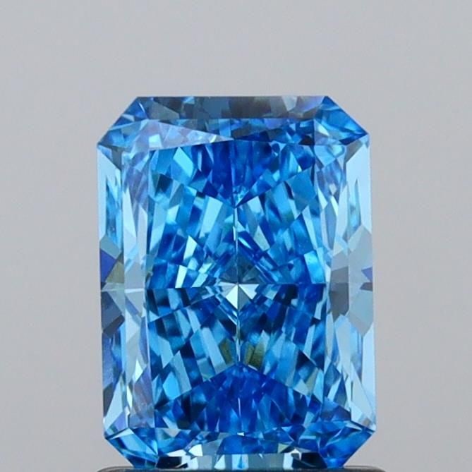 Loose Diamond - RADIANT 1.01ct Fancy Vivid Blue VVS2: Loose Diamond - RADIANT 1.01ct Fancy Vivid Blue VVS2 Source: This is a real non-mined Diamond that has been grown in a lab Shape: RADIANT Carats: 1.01 Color: Fancy Vivid Blue Certification: IGI Video: