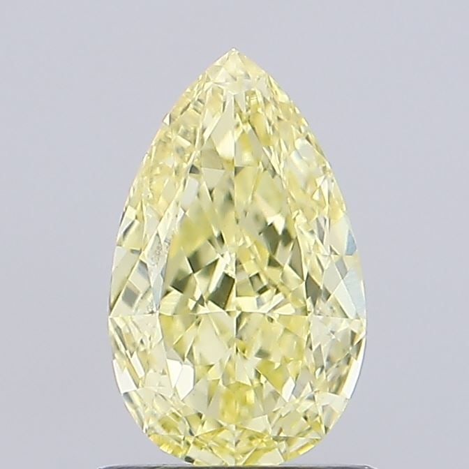 Loose Diamond - PEAR 1.05ct Fancy Intense Yellow VS1: Loose Diamond - PEAR 1.05ct Fancy Intense Yellow VS1 Source: This is a real non-mined Diamond that has been grown in a lab Shape: PEAR Carats: 1.05 Color: Fancy Intense Yellow Certification: IGI The D