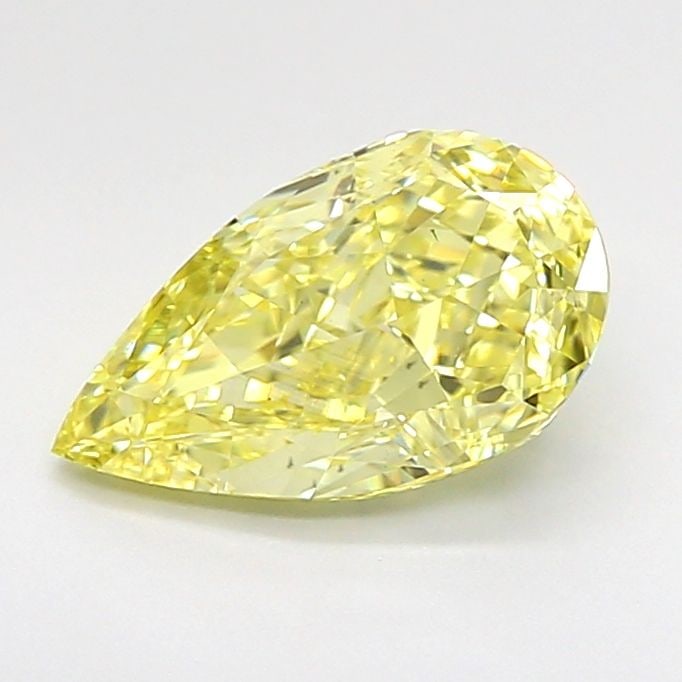 Loose Diamond - PEAR 1.5ct Fancy Yellow VS1: Loose Diamond - PEAR 1.5ct Fancy Yellow VS1 Source: This is a real non-mined Diamond that has been grown in a lab Shape: PEAR Carats: 1.5 Color: Fancy Yellow Certification: IGI Video: