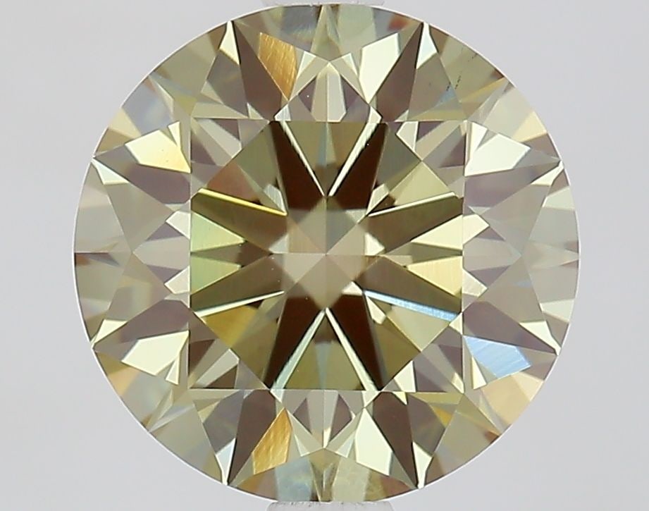 Ideal Loose Diamond - ROUND 2.52ct Fancy Intense Green VS1 (1 of 1)