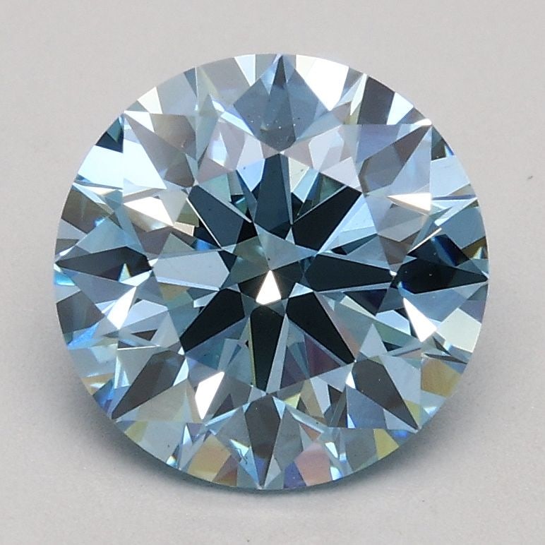 Ideal Loose Diamond - ROUND 1.55ct Fancy Intense Blue VS1: Ideal Loose Diamond - ROUND 1.55ct Fancy Intense Blue VS1 Source: This is a real non-mined Diamond that has been grown in a lab Shape: ROUND Carats: 1.55 Color: Fancy Intense Blue Certification: IGI V