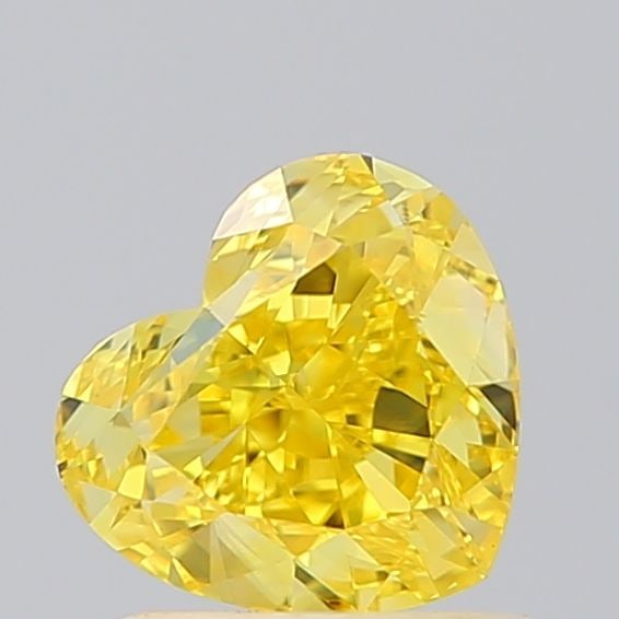 Loose Diamond - HEART 1.07ct Fancy Vivid Yellow VS1: Loose Diamond - HEART 1.07ct Fancy Vivid Yellow VS1 Source: This is a real non-mined Diamond that has been grown in a lab Shape: HEART Carats: 1.07 Color: Fancy Vivid Yellow Certification: IGI Video: