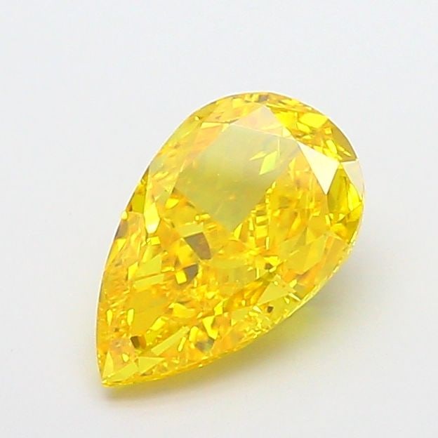 Loose Diamond - PEAR 2.05ct Fancy Vivid Yellow VVS2: Loose Diamond - PEAR 2.05ct Fancy Vivid Yellow VVS2 Source: This is a real non-mined Diamond that has been grown in a lab Shape: PEAR Carats: 2.05 Color: Fancy Vivid Yellow Certification: NONE Video: