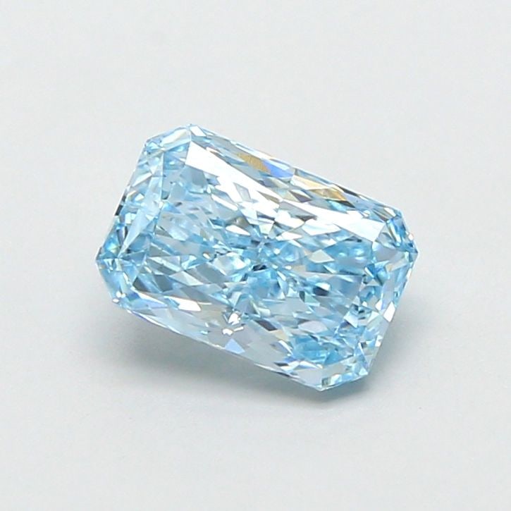 Loose Diamond - RADIANT 1.06ct Fancy Vivid Blue VS1: Loose Diamond - RADIANT 1.06ct Fancy Vivid Blue VS1 Source: This is a real non-mined Diamond that has been grown in a lab Shape: RADIANT Carats: 1.06 Color: Fancy Vivid Blue Certification: IGI Video: