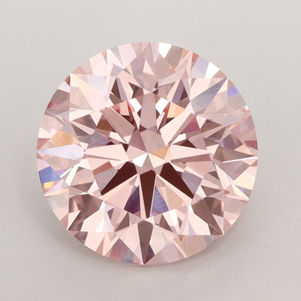 Ideal Loose Diamond - ROUND 3.15ct Fancy Intense Pink VVS2: Ideal Loose Diamond - ROUND 3.15ct Fancy Intense Pink VVS2 Source: This is a real non-mined Diamond that has been grown in a lab Shape: ROUND Carats: 3.15 Color: Fancy Intense Pink Certification: IGI 