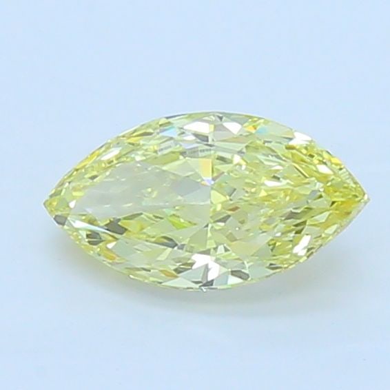 Loose Diamond - MARQUISE 1.0ct Fancy Yellow VS2: Loose Diamond - MARQUISE 1.0ct Fancy Yellow VS2 Source: This is a real non-mined Diamond that has been grown in a lab Shape: MARQUISE Carats: 1.0 Color: Fancy Yellow Certification: IGI Video: