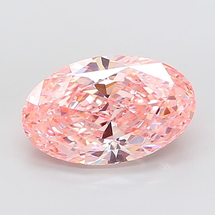 Loose Diamond - OVAL 8.59ct Fancy Vivid Pink VS1: Loose Diamond - OVAL 8.59ct Fancy Vivid Pink VS1 Source: This is a real non-mined Diamond that has been grown in a lab Shape: OVAL Carats: 8.59 Color: Fancy Vivid Pink Certification: IGI Video: