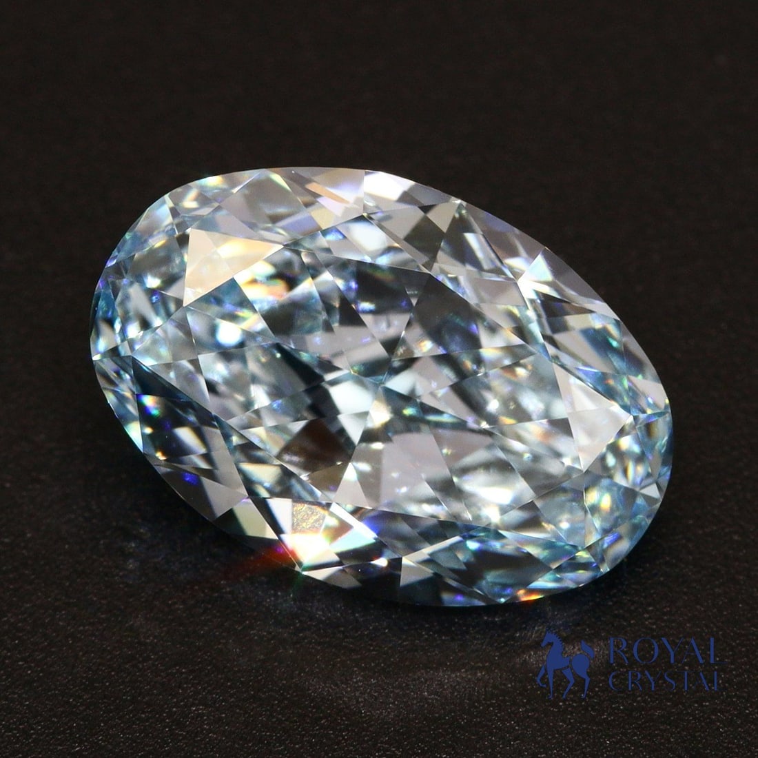 Loose Diamond - OVAL 4.07ct Fancy Vivid Blue VVS2 (1 of 1)