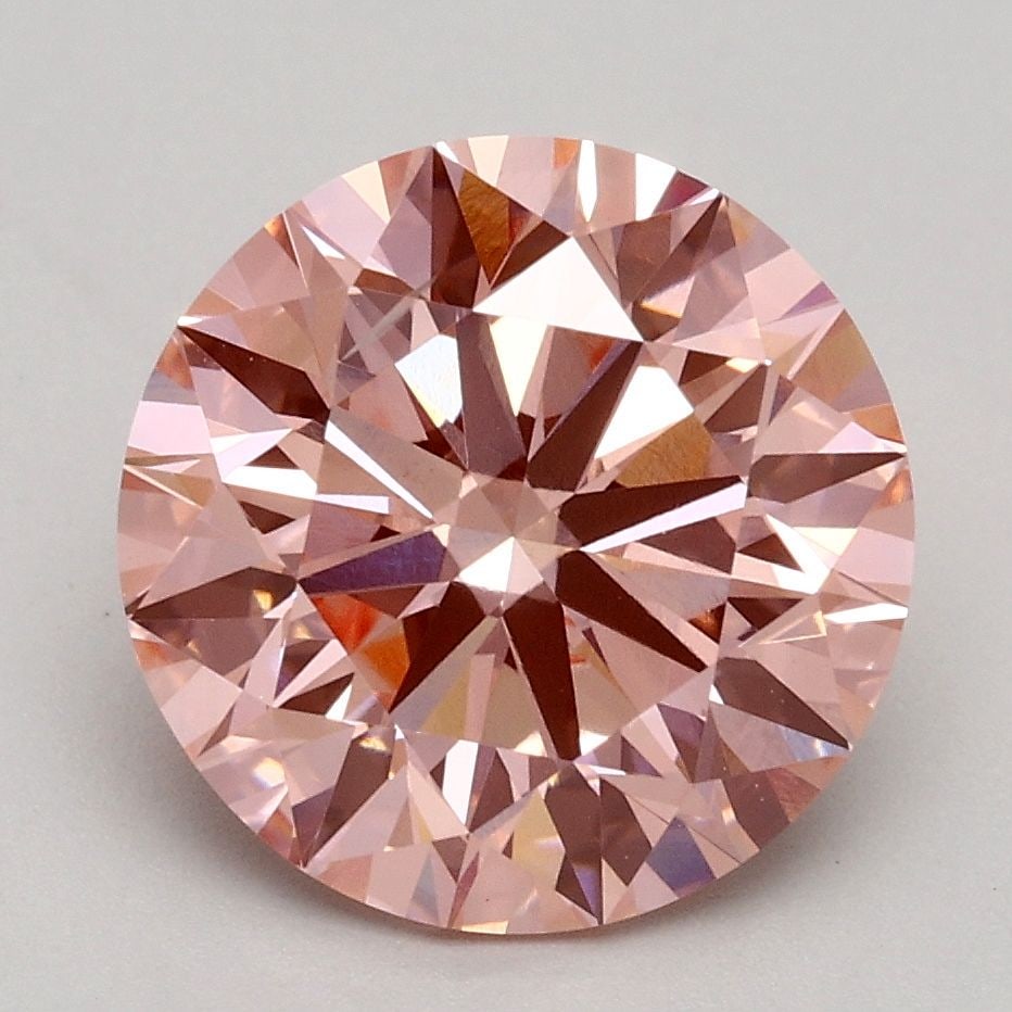 Loose Diamond - ROUND 2.7ct Fancy Intense Pink SI1: Loose Diamond - ROUND 2.7ct Fancy Intense Pink SI1 Source: This is a real non-mined Diamond that has been grown in a lab Shape: ROUND Carats: 2.7 Color: Fancy Intense Pink Certification: IGI Video: