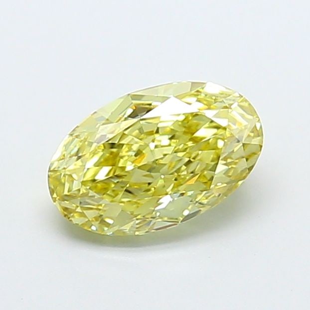 Loose Diamond - OVAL 1.59ct Fancy Intense Yellow VS1: Loose Diamond - OVAL 1.59ct Fancy Intense Yellow VS1 Source: This is a real non-mined Diamond that has been grown in a lab Shape: OVAL Carats: 1.59 Color: Fancy Intense Yellow Certification: IGI Video