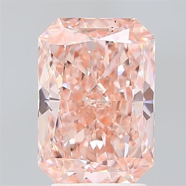 Loose Diamond - RADIANT 3.04ct Fancy Intense Pink VS2: Loose Diamond - RADIANT 3.04ct Fancy Intense Pink VS2 Source: This is a real non-mined Diamond that has been grown in a lab Shape: RADIANT Carats: 3.04 Color: Fancy Intense Pink Certification: IGI Vid