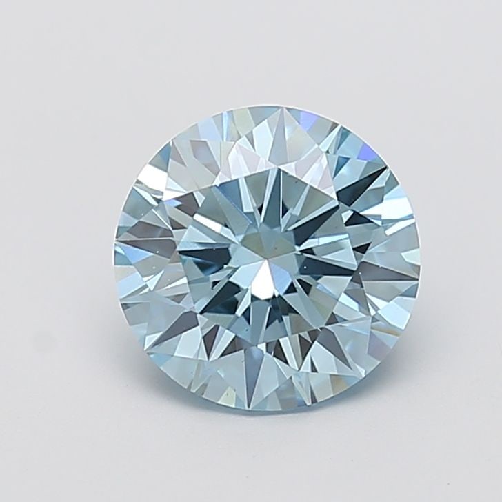 Ideal Loose Diamond - ROUND 3.01ct Fancy Vivid Blue VS1: Ideal Loose Diamond - ROUND 3.01ct Fancy Vivid Blue VS1 Source: This is a real non-mined Diamond that has been grown in a lab Shape: ROUND Carats: 3.01 Color: Fancy Vivid Blue Certification: IGI The D