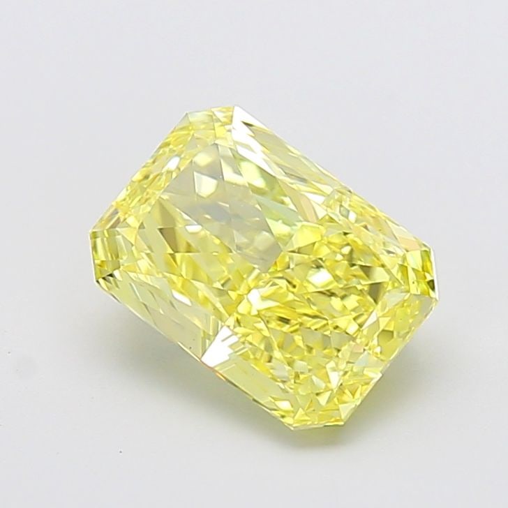 Loose Diamond - RADIANT 2.99ct Fancy Intense Yellow VS1: Loose Diamond - RADIANT 2.99ct Fancy Intense Yellow VS1 Source: This is a real non-mined Diamond that has been grown in a lab Shape: RADIANT Carats: 2.99 Color: Fancy Intense Yellow Certification: IGI