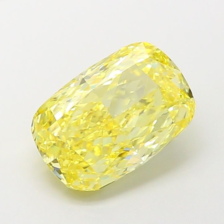 Loose Diamond - CUSHION MODIFIED 3.51ct Fancy Intense Yellow VS1: Loose Diamond - CUSHION MODIFIED 3.51ct Fancy Intense Yellow VS1 Source: This is a real non-mined Diamond that has been grown in a lab Shape: CUSHION MODIFIED Carats: 3.51 Color: Fancy Intense Yellow 
