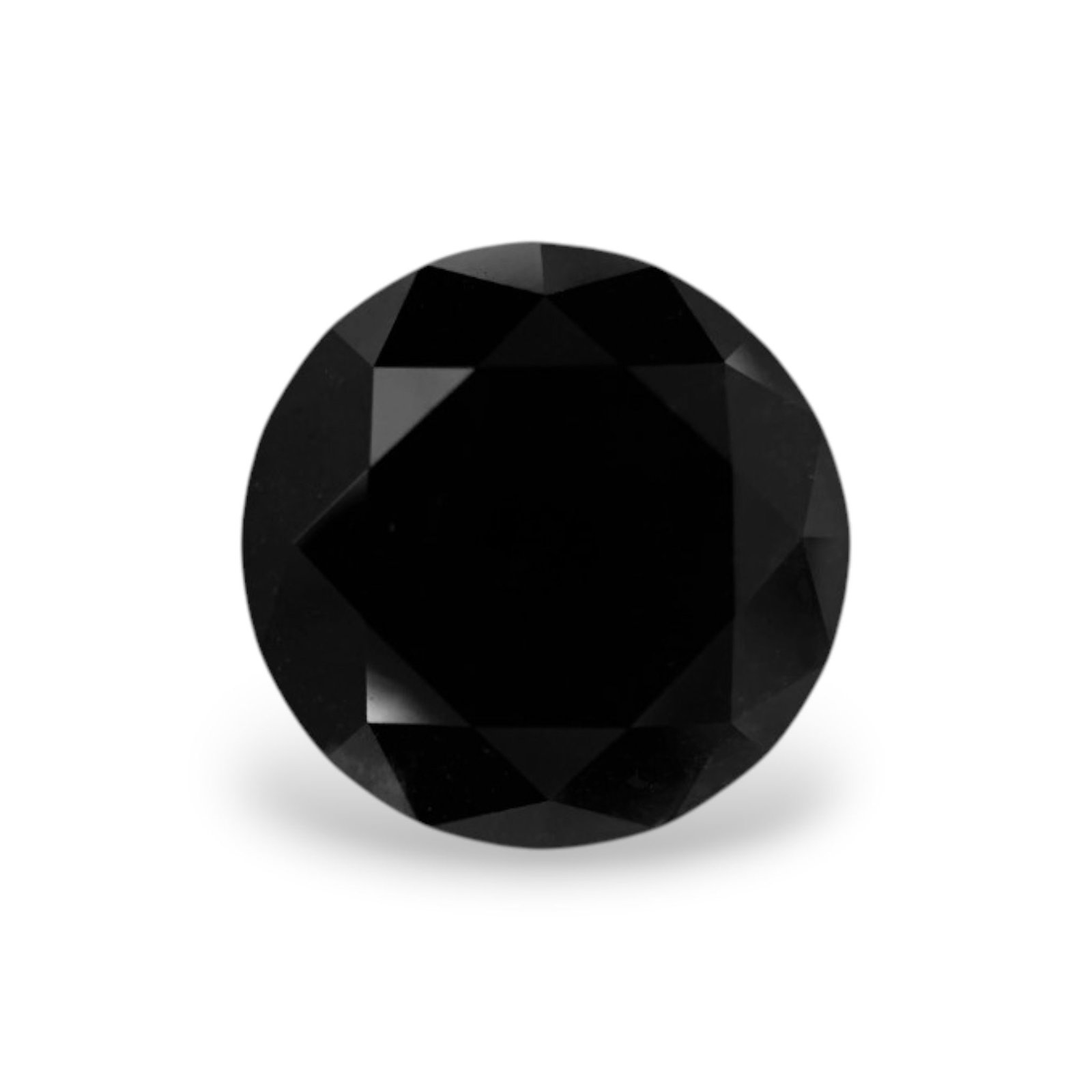 Loose Diamond - ROUND 8.08ct Fancy Black VVS2 (1 of 1)