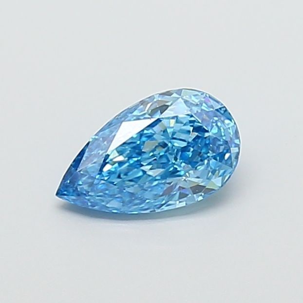 Loose Diamond - PEAR 1.1ct Fancy Vivid Blue VS1: Loose Diamond - PEAR 1.1ct Fancy Vivid Blue VS1 Source: This is a real non-mined Diamond that has been grown in a lab Shape: PEAR Carats: 1.1 Color: Fancy Vivid Blue Certification: IGI Video: