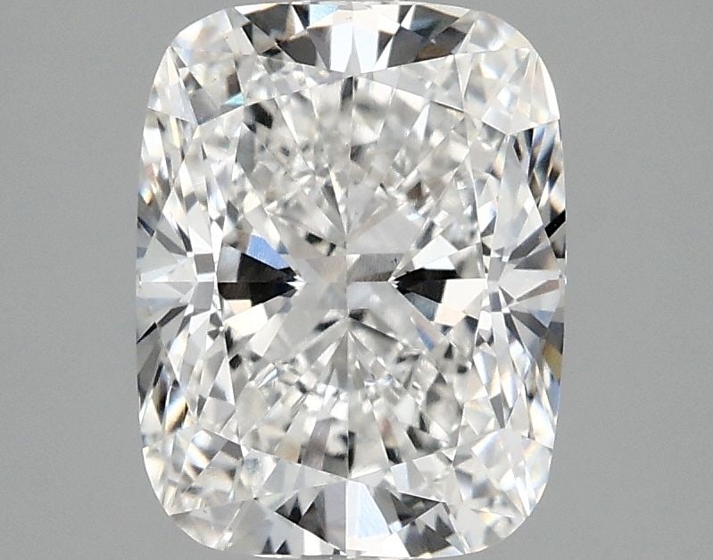 Loose Diamond - CUSHION MODIFIED 2.59ct E VS1: Loose Diamond - CUSHION MODIFIED 2.59ct E VS1 Source: This is a real non-mined Diamond that has been grown in a lab Shape: CUSHION MODIFIED Carats: 2.59 Color: E Clarity: VS1 Certification: IGI Video: