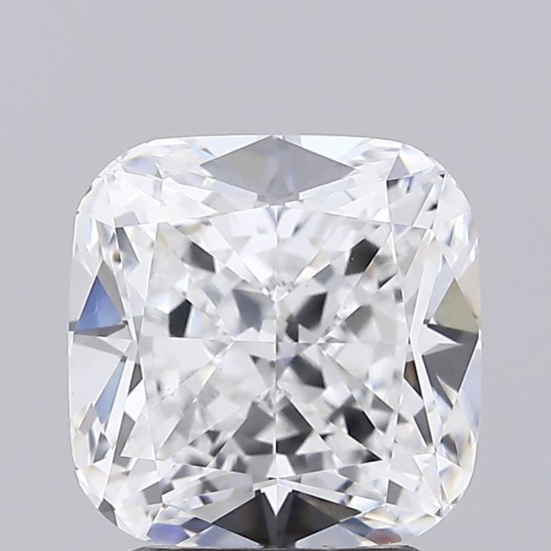 Loose Diamond - CUSHION BRILLIANT 3.13ct D VVS2: Loose Diamond - CUSHION BRILLIANT 3.13ct D VVS2 Source: This is a real non-mined Diamond that has been grown in a lab Shape: CUSHION BRILLIANT Carats: 3.13 Color: D Clarity: VVS2 Certification: IGI Vi