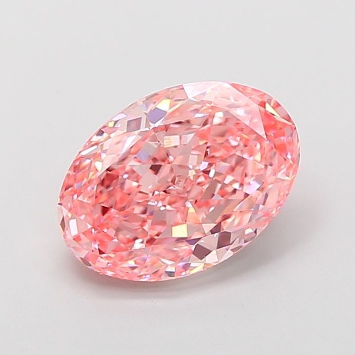 Loose Diamond - OVAL 2.79ct Fancy Vivid Pink VVS2: Loose Diamond - OVAL 2.79ct Fancy Vivid Pink VVS2 Source: This is a real non-mined Diamond that has been grown in a lab Shape: OVAL Carats: 2.79 Color: Fancy Vivid Pink Certification: IGI Video: