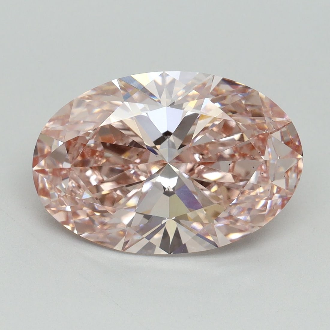 Loose Diamond - OVAL 5.3ct Fancy Intense Pink VS2: Loose Diamond - OVAL 5.3ct Fancy Intense Pink VS2 Source: This is a real non-mined Diamond that has been grown in a lab Shape: OVAL Carats: 5.3 Color: Fancy Intense Pink Certification: IGI Video: