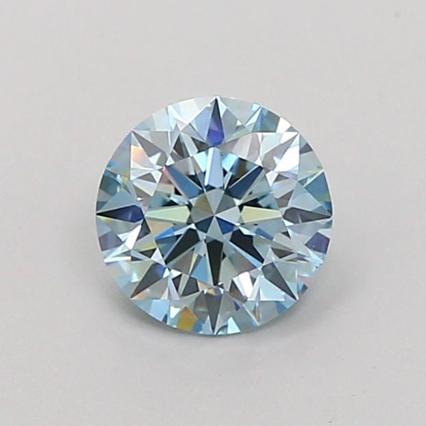 Ideal Loose Diamond - ROUND 1.0ct Fancy Vivid Blue VS1: Ideal Loose Diamond - ROUND 1.0ct Fancy Vivid Blue VS1 Source: This is a real non-mined Diamond that has been grown in a lab Shape: ROUND Carats: 1.0 Color: Fancy Vivid Blue Certification: IGI Video: