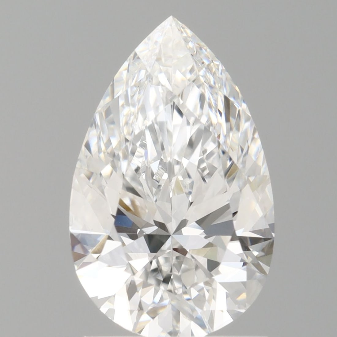 Loose Diamond - PEAR 1.58ct E VVS2: Loose Diamond - PEAR 1.58ct E VVS2 Source: This is a real non-mined Diamond that has been grown in a lab Shape: PEAR Carats: 1.58 Color: E Clarity: VVS2 Certification: IGI Video: