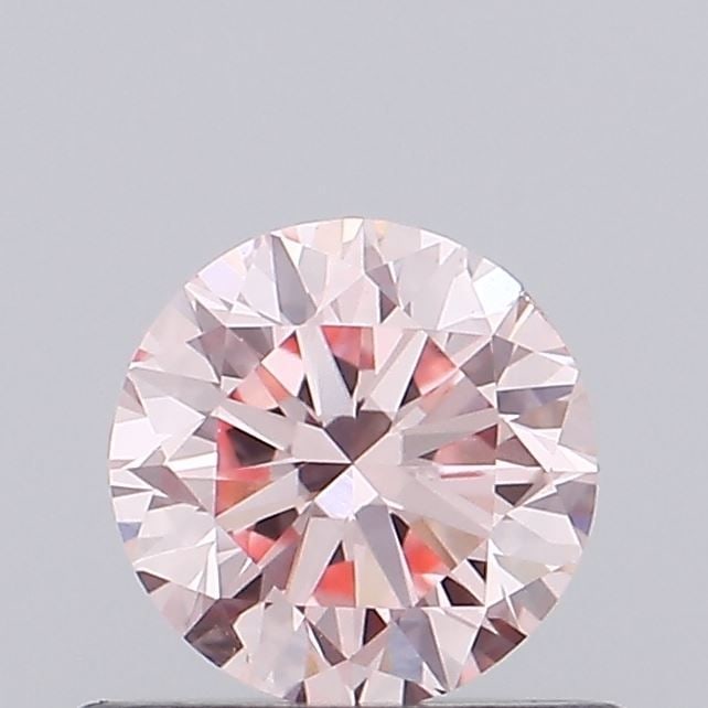 Loose Diamond - ROUND 0.46ct Fancy Vivid Pink VS1: Loose Diamond - ROUND 0.46ct Fancy Vivid Pink VS1 Source: This is a real non-mined Diamond that has been grown in a lab Shape: ROUND Carats: 0.46 Color: Fancy Vivid Pink Certification: IGI Video: