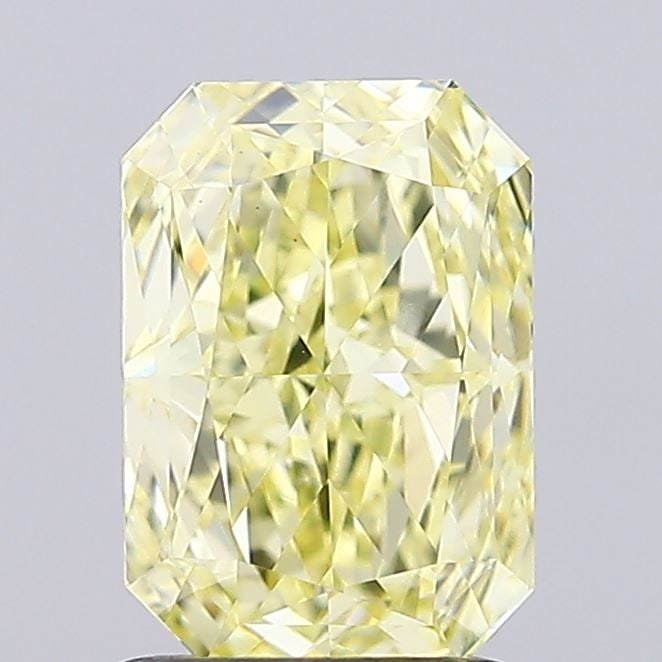Loose Diamond - RADIANT 1.52ct Fancy Intense Yellow VS1: Loose Diamond - RADIANT 1.52ct Fancy Intense Yellow VS1 Source: This is a real non-mined Diamond that has been grown in a lab Shape: RADIANT Carats: 1.52 Color: Fancy Intense Yellow Certification: IGI