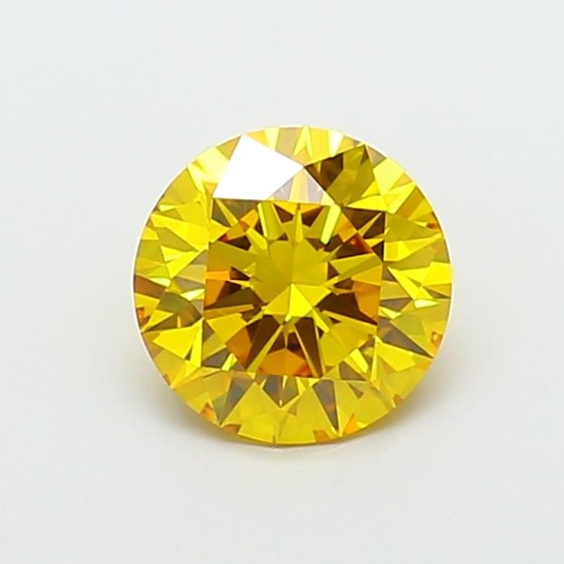 Ideal Loose Diamond - ROUND 2.22ct Fancy Vivid Yellow VS1: Ideal Loose Diamond - ROUND 2.22ct Fancy Vivid Yellow VS1 Source: This is a real non-mined Diamond that has been grown in a lab Shape: ROUND Carats: 2.22 Color: Fancy Vivid Yellow Certification: IGI V